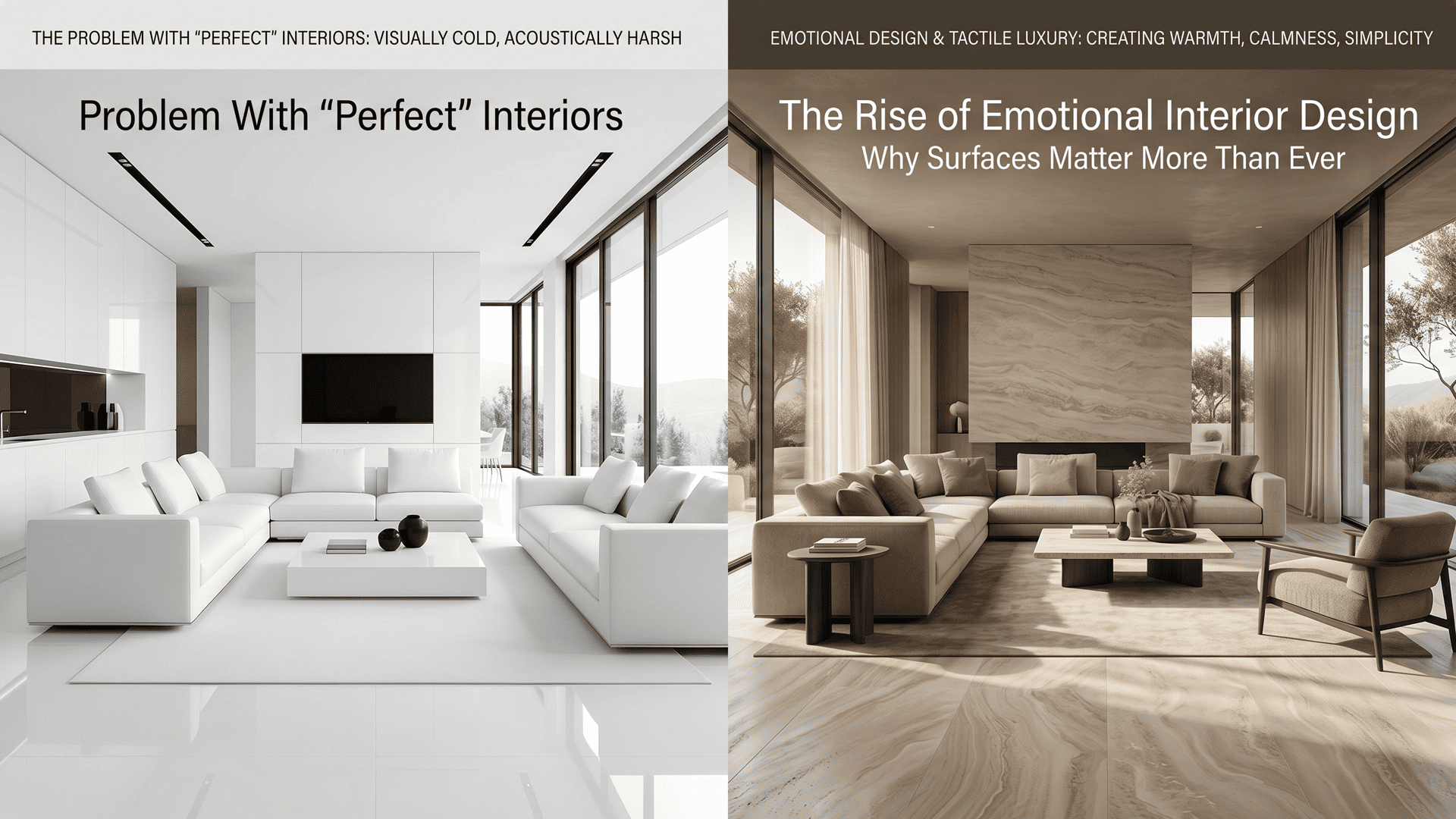Why Warm Neutral Interiors Are Replacing Cold Luxury Design